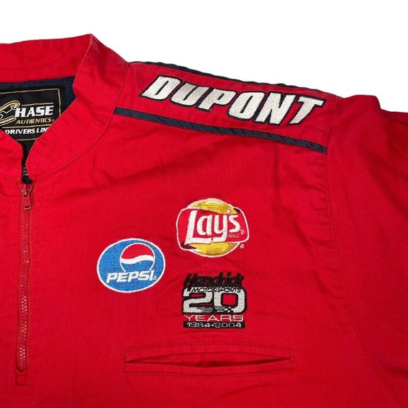 Vintage Chase Authentics Drivers DuPont Line Pit Crew T-Shirt- Men’s Size XL - Picture 3 of 16